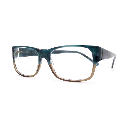 po31 - Blue Horn Brown Crystal