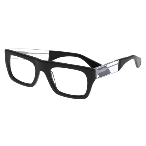 903 - black and crystal